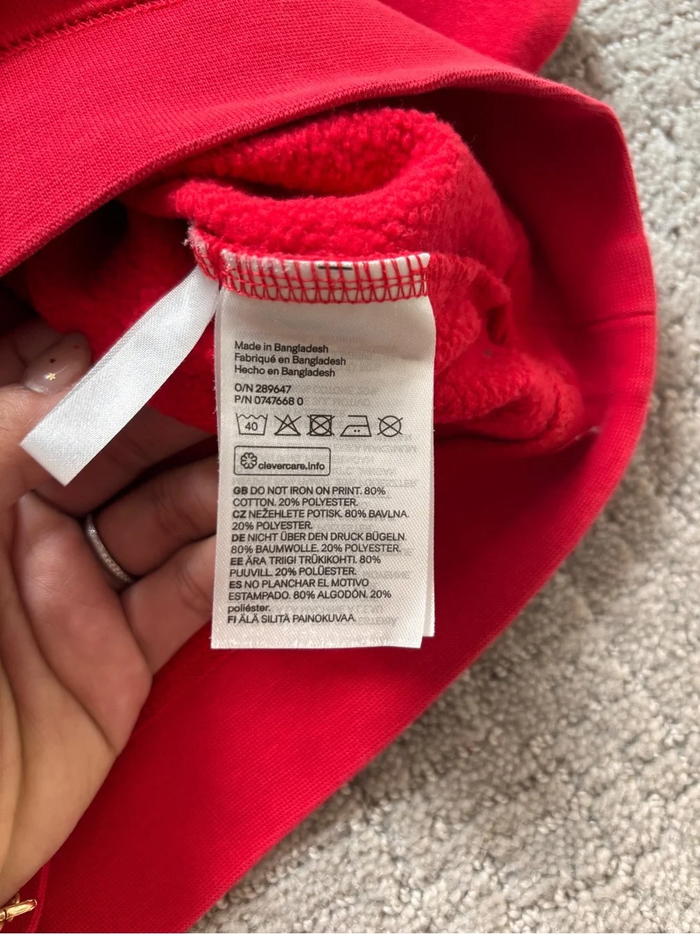 Pokémon Kids' Red Holiday Crewneck Sweatshirt